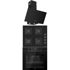 FERRE DİJİTAL SİYAH ANKASTRE SET