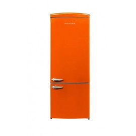 VESTEL RETRO TURUNCU 70 CM KOMBİ TİPİ NO FROST BUZDOLABI