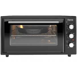 FERRE 45 LT 6 PROGRAM SİYAH MİDİ FIRIN